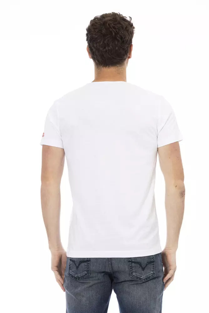 Trussardi Action Men's White Cotton T-Shirt