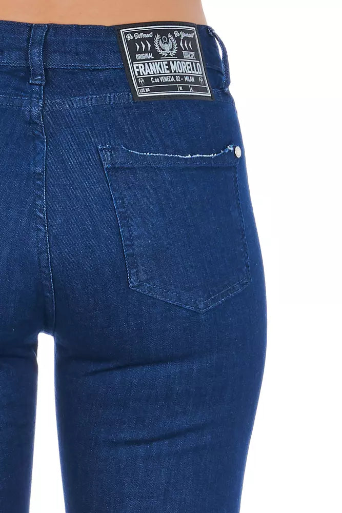 Blue Frankie Morello Women's Skinny Denim Jeans