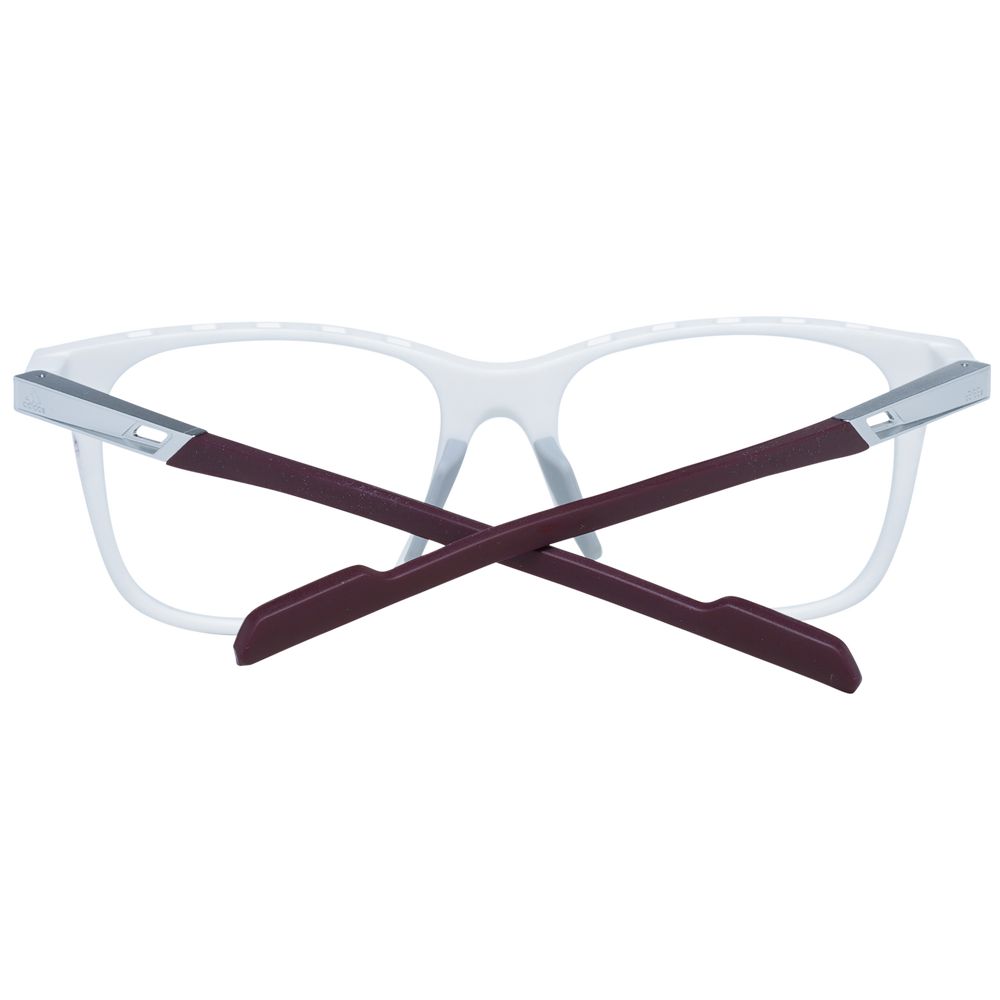 Eyeglasses Frames by Adidas for men in plastic and white showcases a refined silhouette, detailed with a white coloured frame finish and a sophisticated .