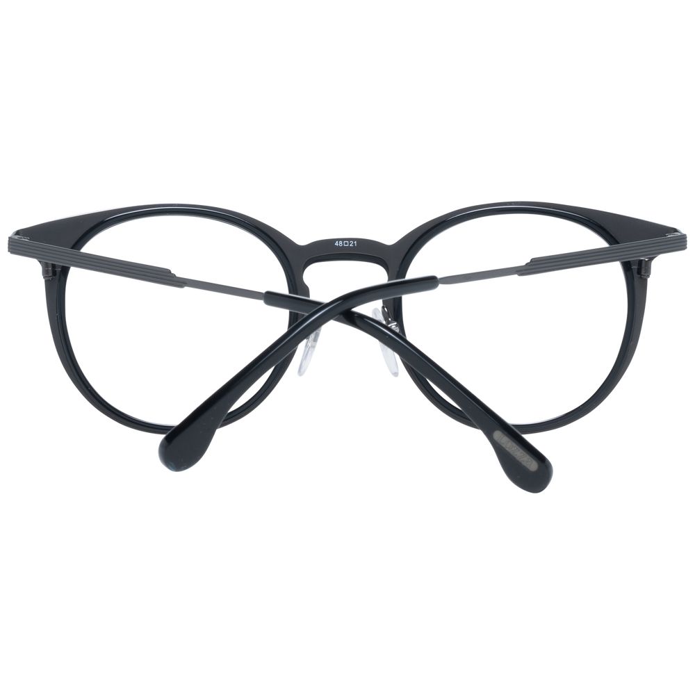Eyeglasses Frames by Lozza for unisex in metal black showcases a refined full-frame frame design with a refined black coloured frame finish for a refined and sophisticated look.