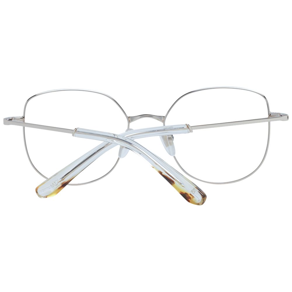Eyeglasses Frames by Sandro for women in stainless steel silver features an refined silhouette, showcasing the refined silver coloured frame and sophisticated full-frame frame design.