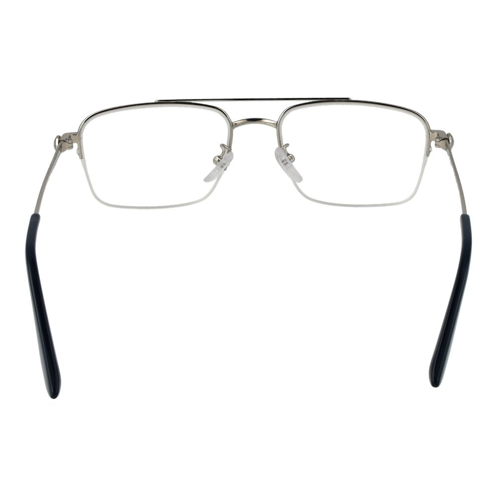 Eyeglasses Frames by BMW for men in metal and gray showcases an refined half-frame frame design featuring a sophisticated gray coloured frame for an refined and refined aesthetic.