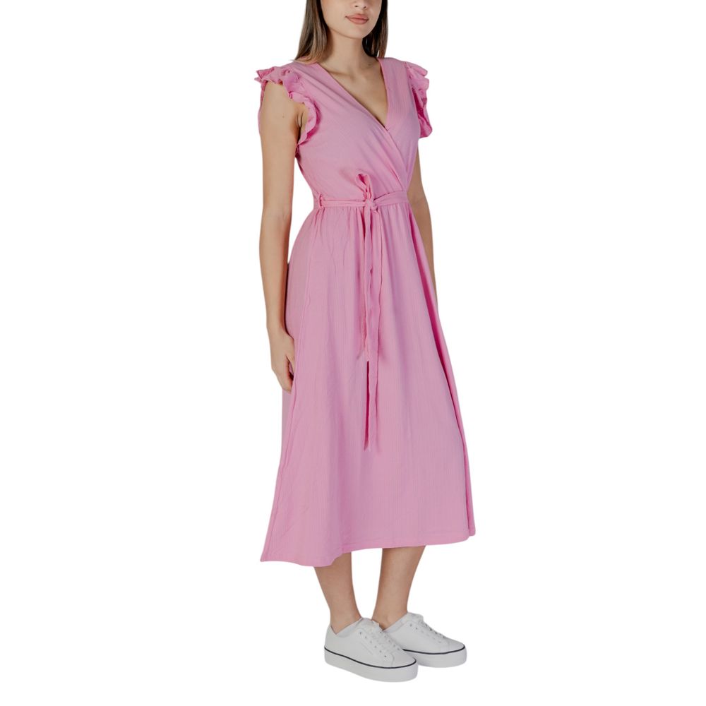 B.Young Women's Cotton Dress - Multicolor