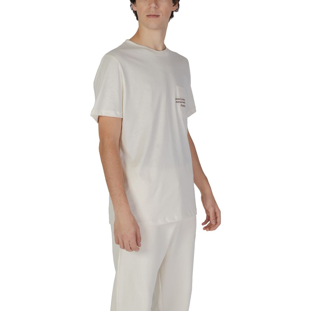 Underclub Men's Cotton T-Shirt - Cream