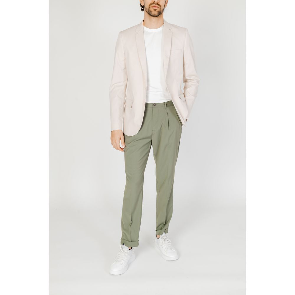 Antony Morato Men's Stretch Cotton Modal & Polyamide Pant Suit - Cream