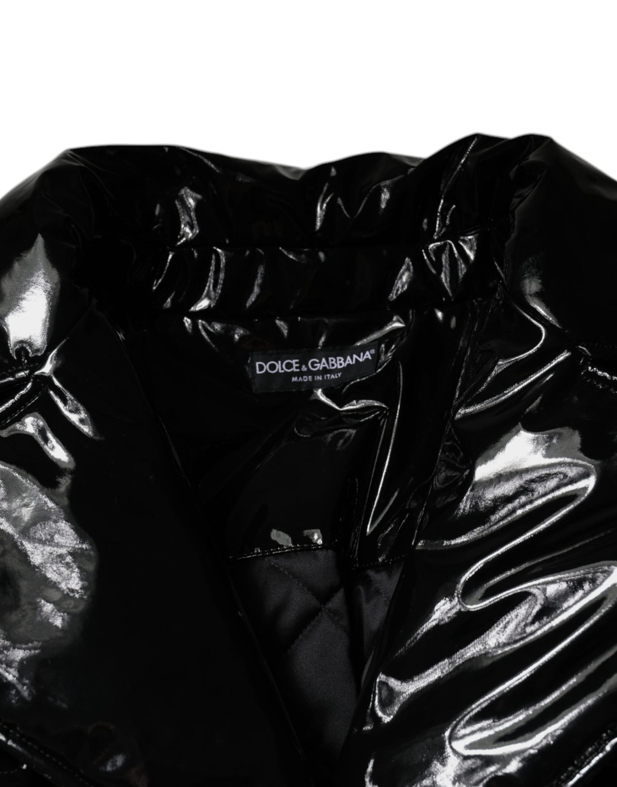 Dolce & Gabbana Women's Blouson Polyester & Polyurethane Jacket - Black