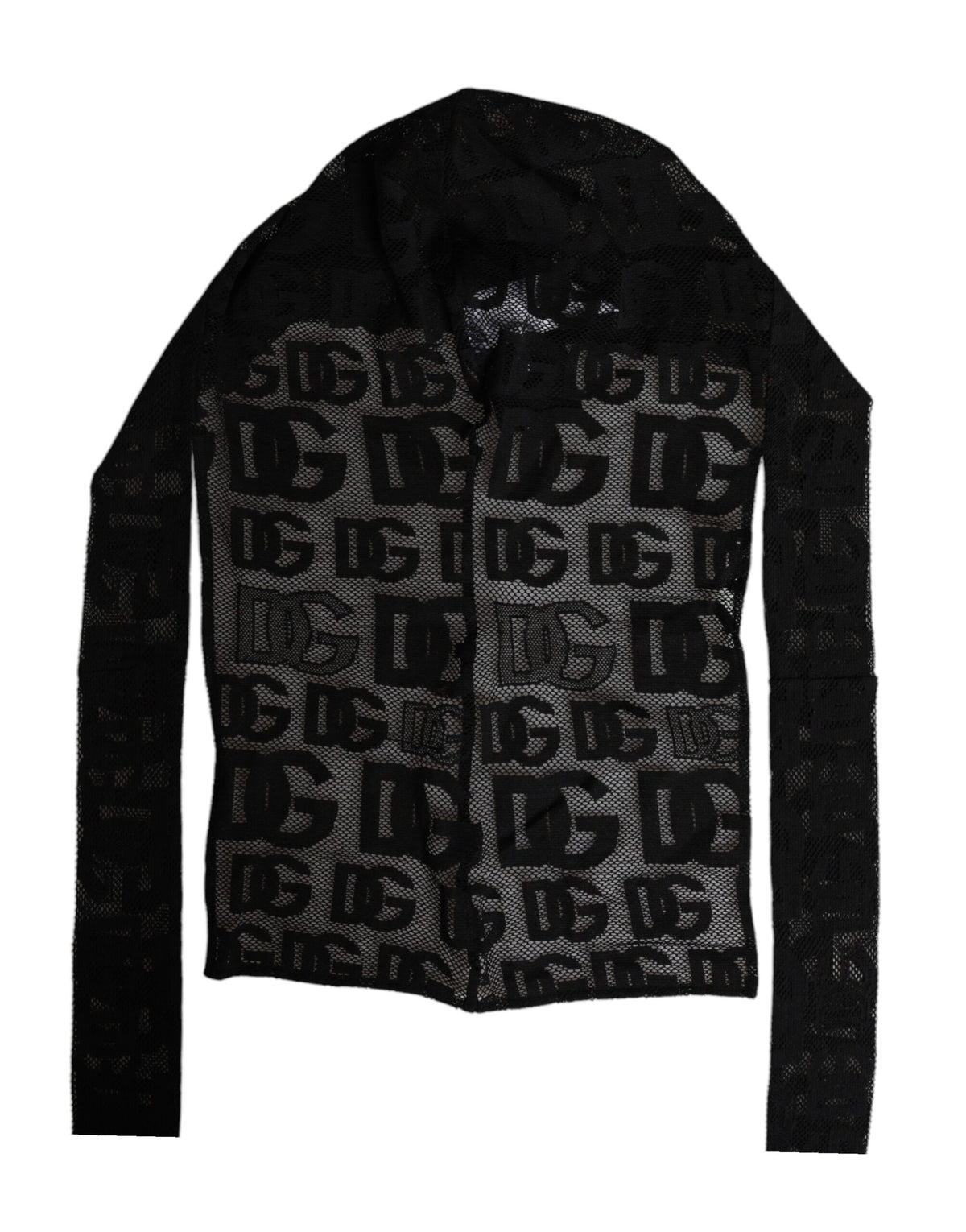Dolce & Gabbana Cotton Nylon Mesh & Elastane Balaclava - Black