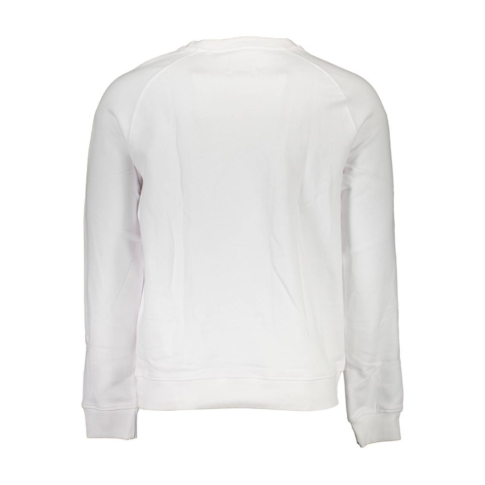 Guess Jeans Men's Regular Fit Organic Cotton Sweatshirt - White