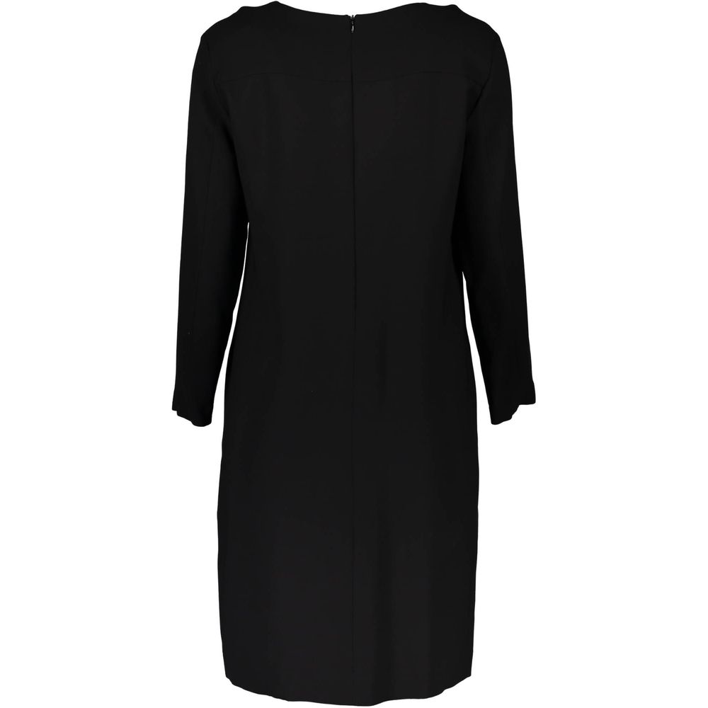 Gant Women's Cocktail Long-Sleeve Stretch Viscose Dress - Black