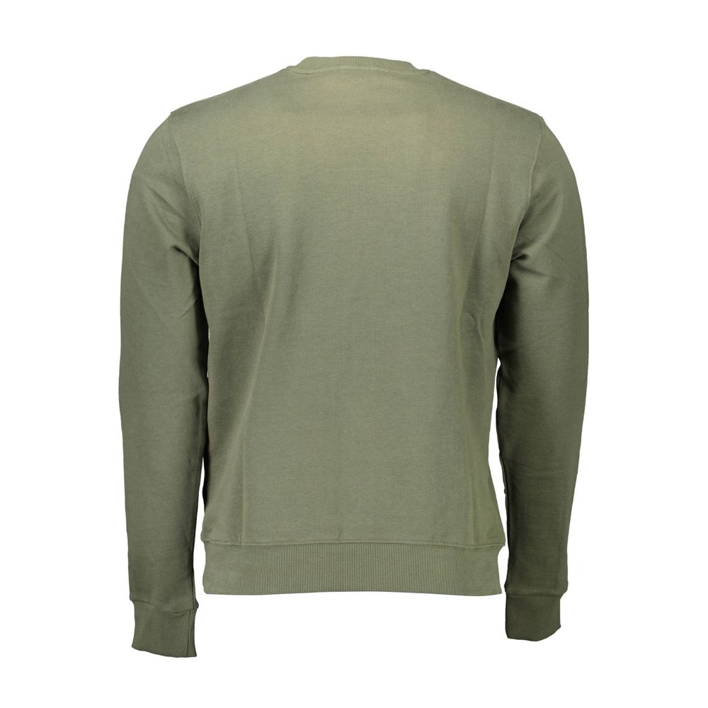 Sweatshirt by U.S. POLO ASSN. for men in cotton green & print features an provocated silhouette, detailed with a provocated and a refined for a sophisticated aesthetic.