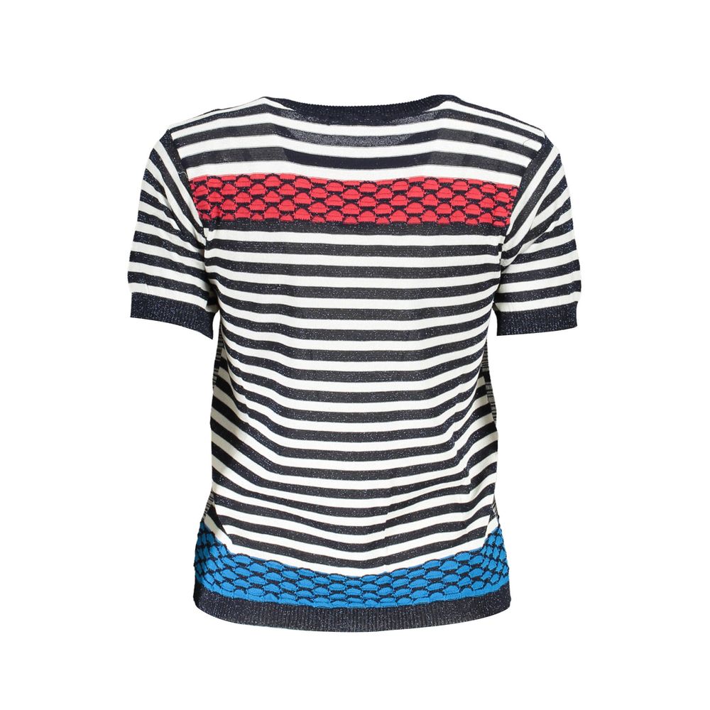 Desigual Women's Polyamide Polyester & Cotton Sweater - Blue Signature