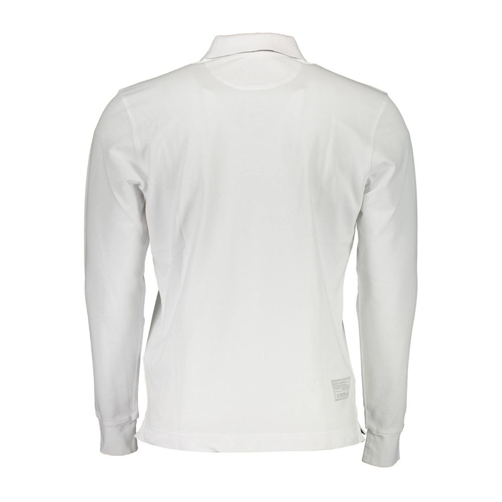 Polo Shirt by La Martina for men in stretch cotton white & signature features a eye catching silhouette, showcasing a refined and for a eye catching finish.