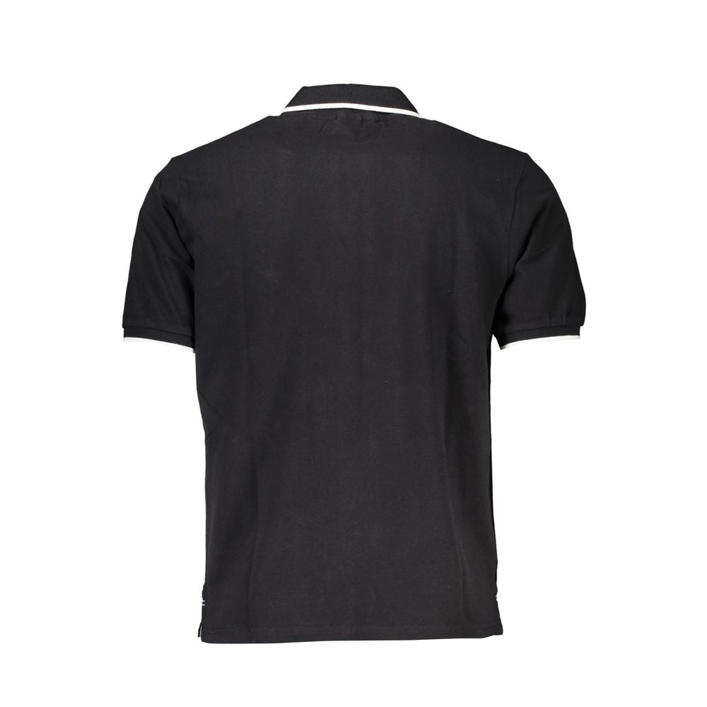 Polo Shirt by North Sails for men in cotton black & print presents a distinguished silhouette, showcasing a sophisticated and distinguished for a truly distinguished finish.