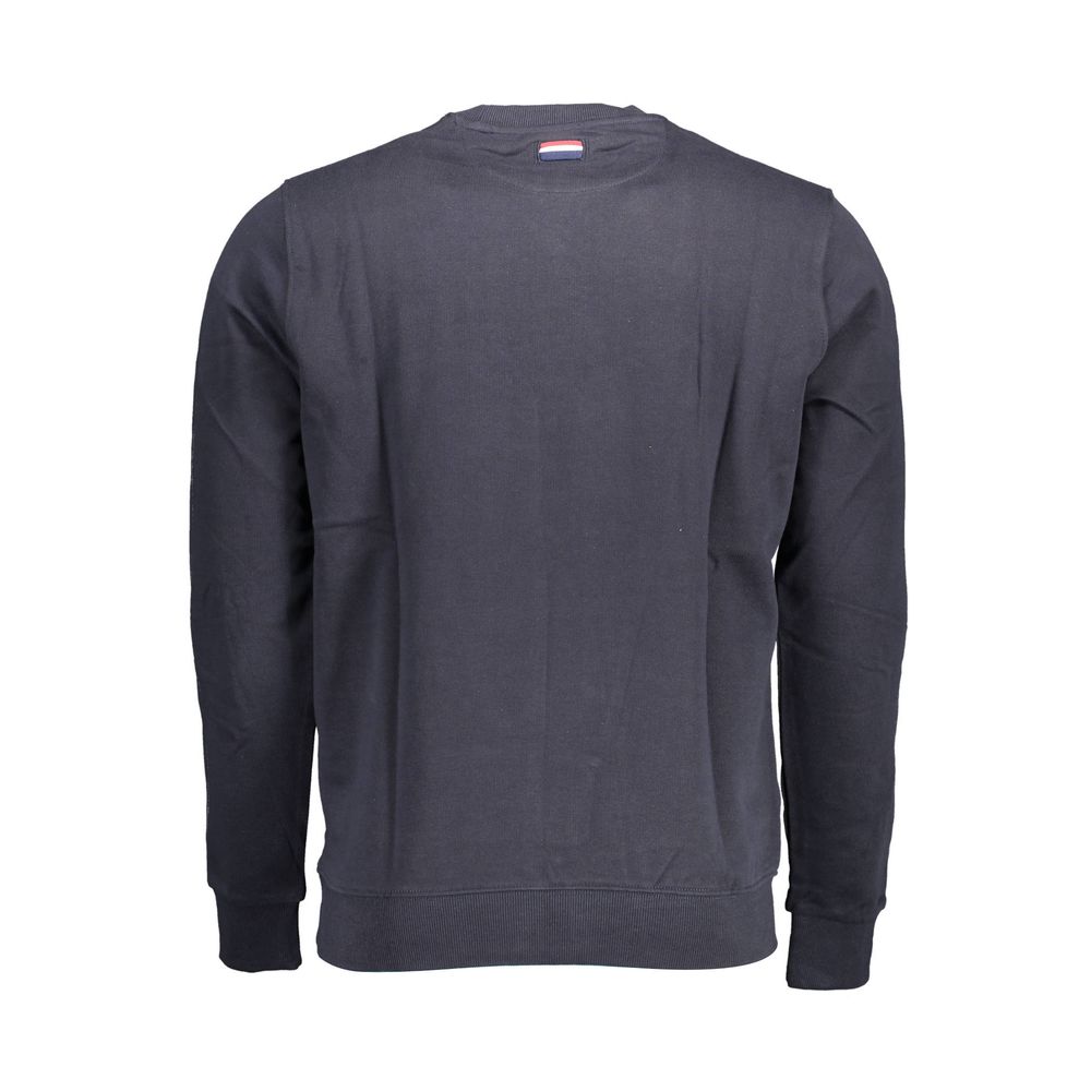 This Sweatshirt Sweater by U.S. POLO ASSN. for men in cotton blue presents a understated silhouette, featuring a sophisticated and for a understated finish.