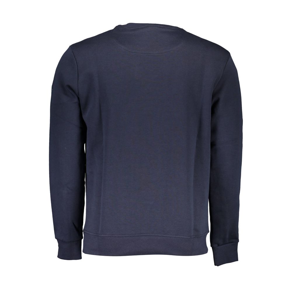 Sweatshirt by North Sails for men in cotton polyester blue & print features an exquisite silhouette, showcasing and details for a exquisite look.
