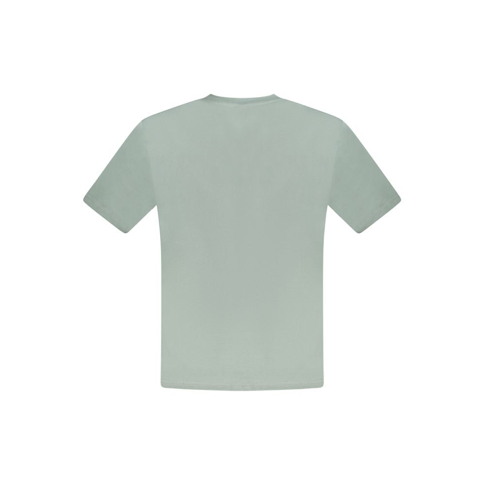 T-Shirt by North Sails for men in cotton green & print features an on trend silhouette, perfectly showcasing a on trend and crew neckline for an elevated aesthetic.
