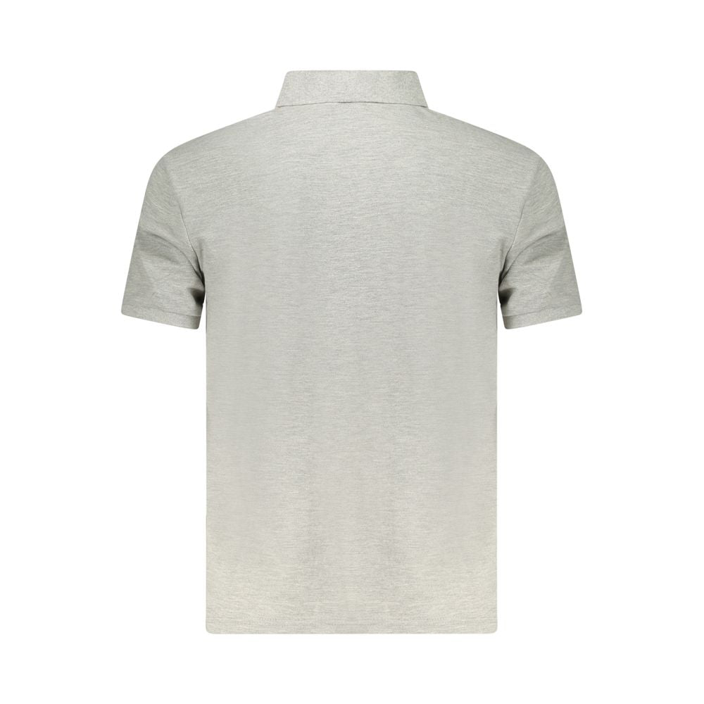 Polo Shirt by North Sails for men in cotton polyester gray & print presents a crisp silhouette, artfully detailed with a crisp and crisp .