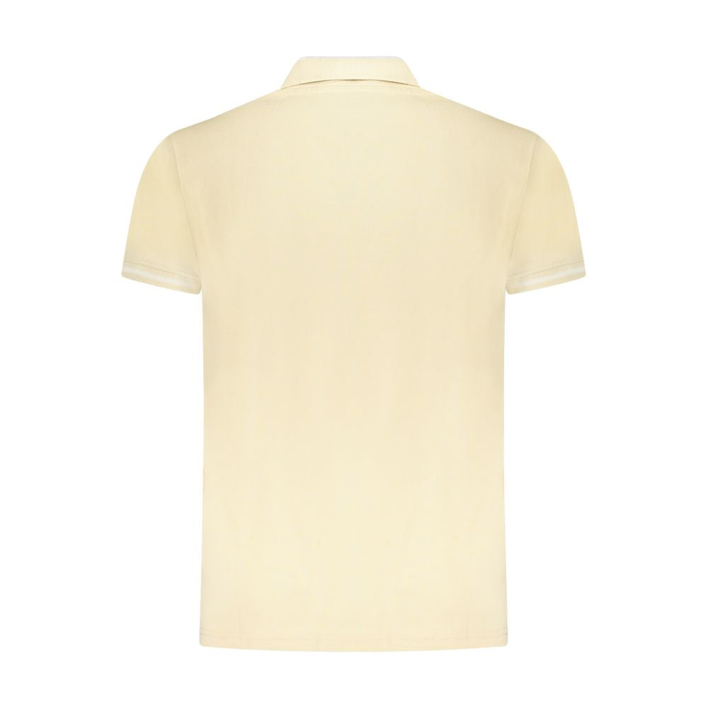 Polo Shirt by Cavalli Class for men in cotton beige showcases a enviable silhouette, featuring a refined and for a enviable finish.