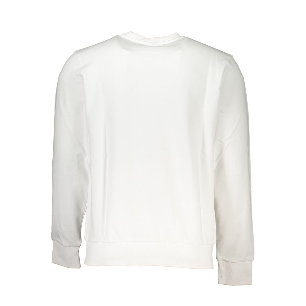 Sweatshirt by North Sails for men in cotton white features a unrivaled silhouette with a refined and unrivaled detailing for a sophisticated look.