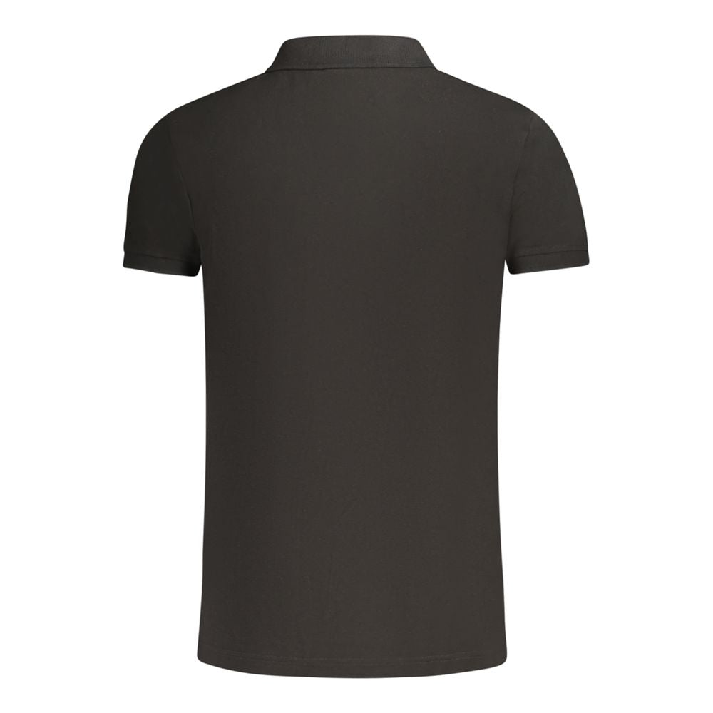 Polo Shirt by Fila for men in cotton black presents a distinguished silhouette, showcasing a sophisticated and distinguished for a truly distinguished finish.