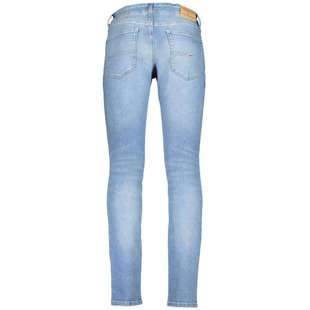 Tommy Hilfiger Men's Slim Stretch Organic Cotton Jeans - Light Blue