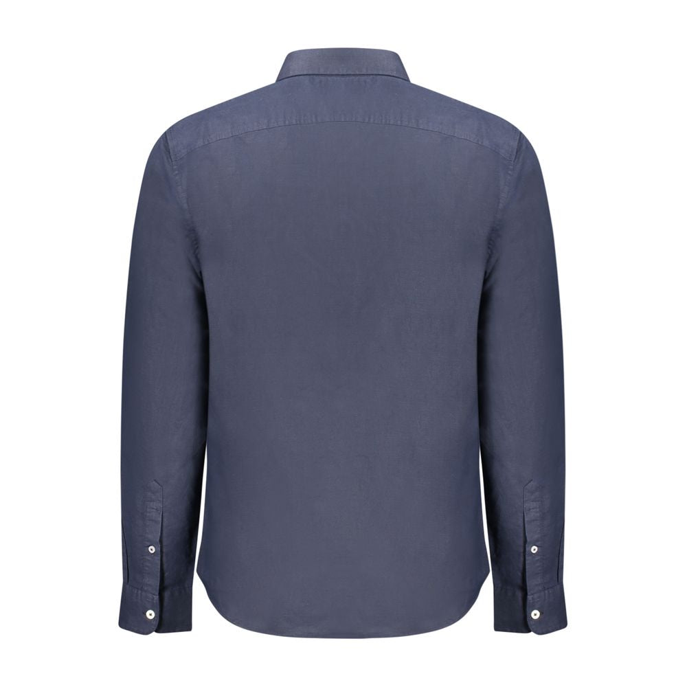 Shirt by Timberland for men in cotton blue, featuring a nuanced and nuanced for a sophisticated finish.