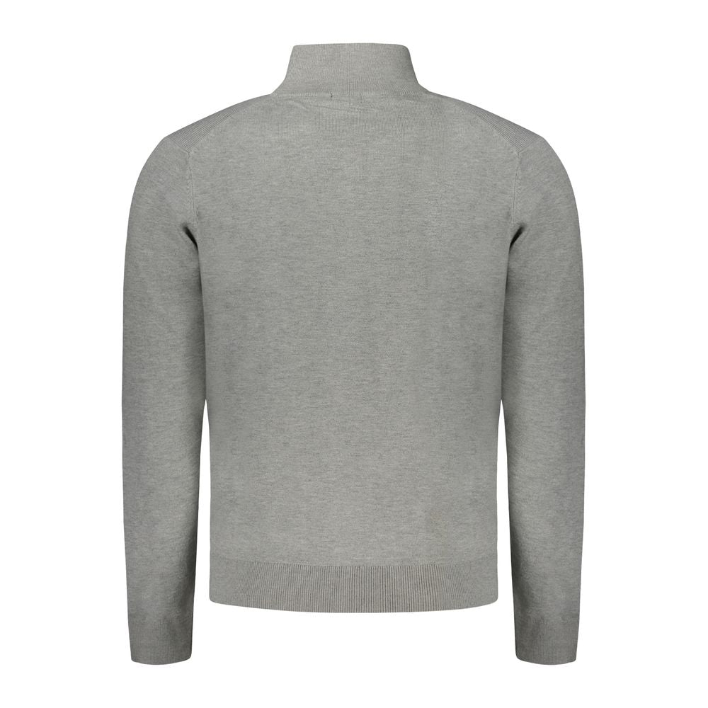 Cardigan by Norway 1963 for men in viscose polyester & polyamide brown & gray presents a textural silhouette, artfully finished with a textural and for a sophisticated, textural look.
