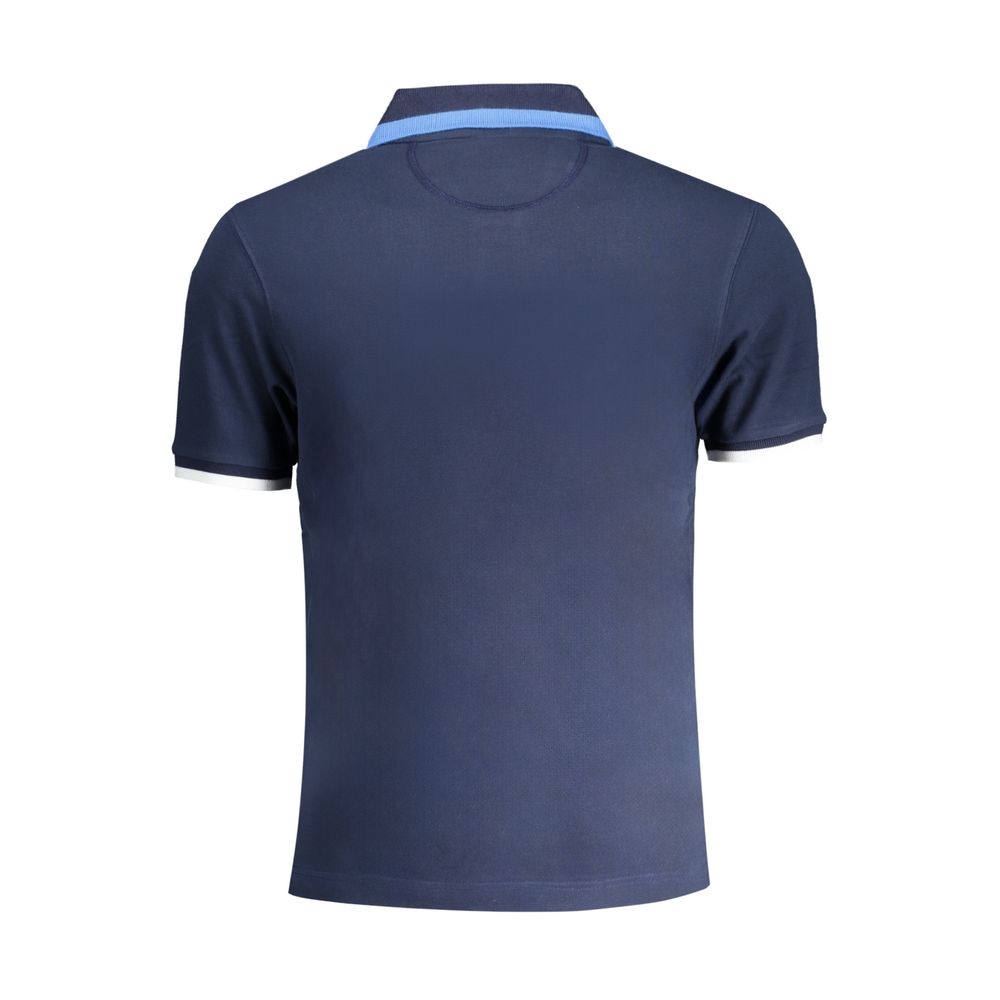 La Martina Men's Slim Cotton Polo Shirt - Blue