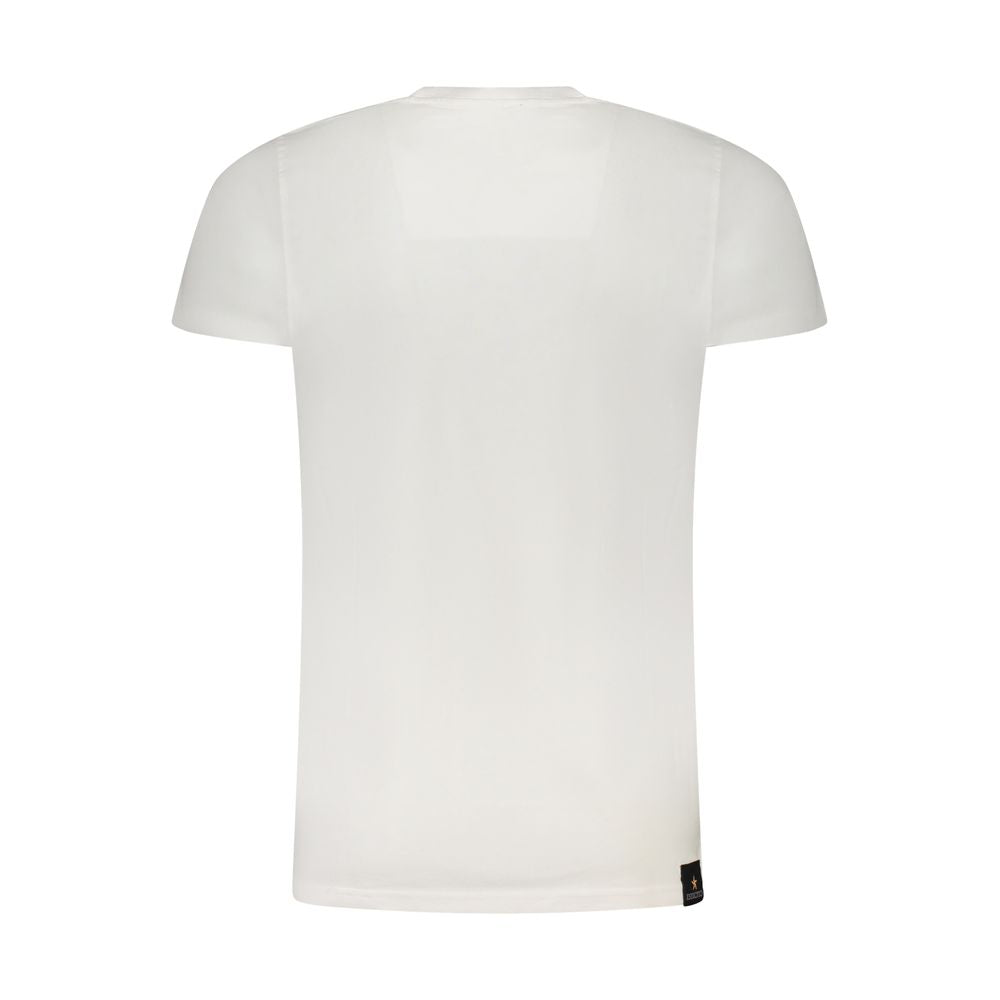 Esercito 1659 Icon Men's Cotton Canvas T-Shirt - White Print