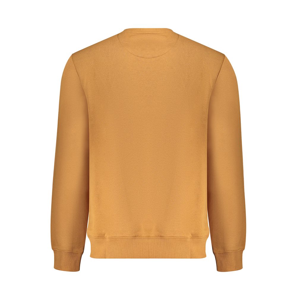 Sweatshirt by Lee for men in cotton brown & print showcases a slouchy chic silhouette, artfully detailed with a slouchy chic crew neckline and for a slouchy chic finish.