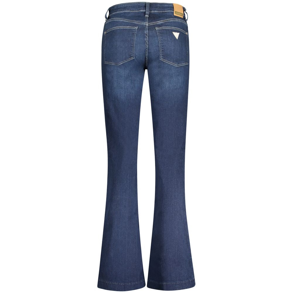 Jeans by Guess Jeans for women in cotton blue features a refined silhouette with a refined , defined by a and a refined long for a refined finish.