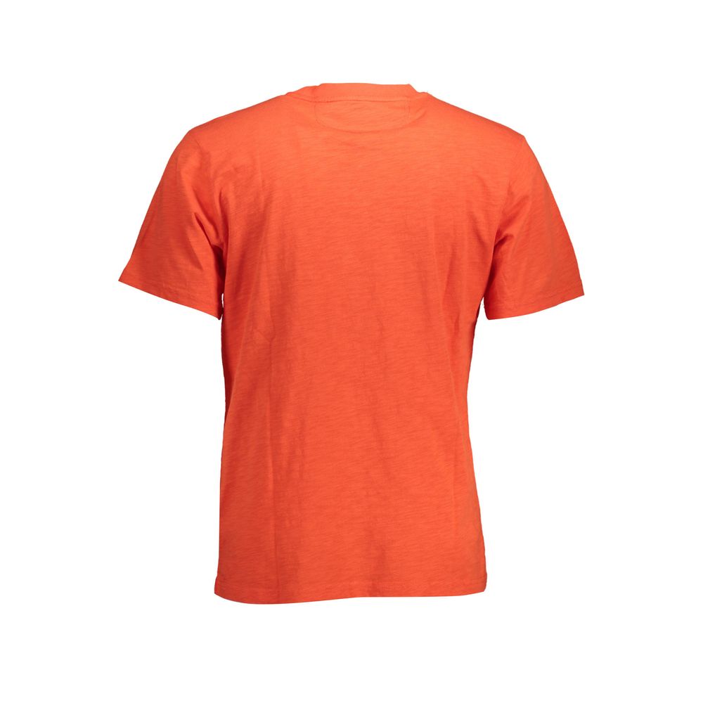 T-Shirt by La Martina for men in cotton red features an on trend silhouette, perfectly showcasing a on trend and round neckline for an elevated aesthetic.