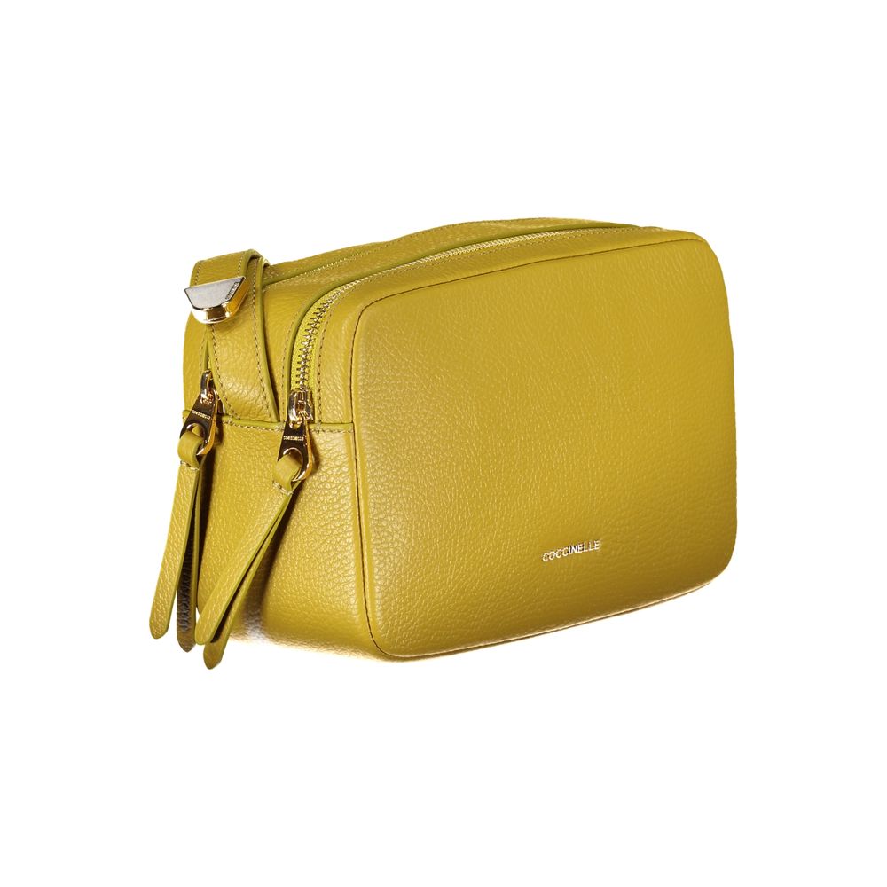 Crossbody Handbag by Coccinelle for women in leather green features a exquisite silhouette, showcasing a secure zipper and exquisite built-in-compartments with versatile crossbody-strap, shoulder-strap & adjustable-strap for a exquisite finish.