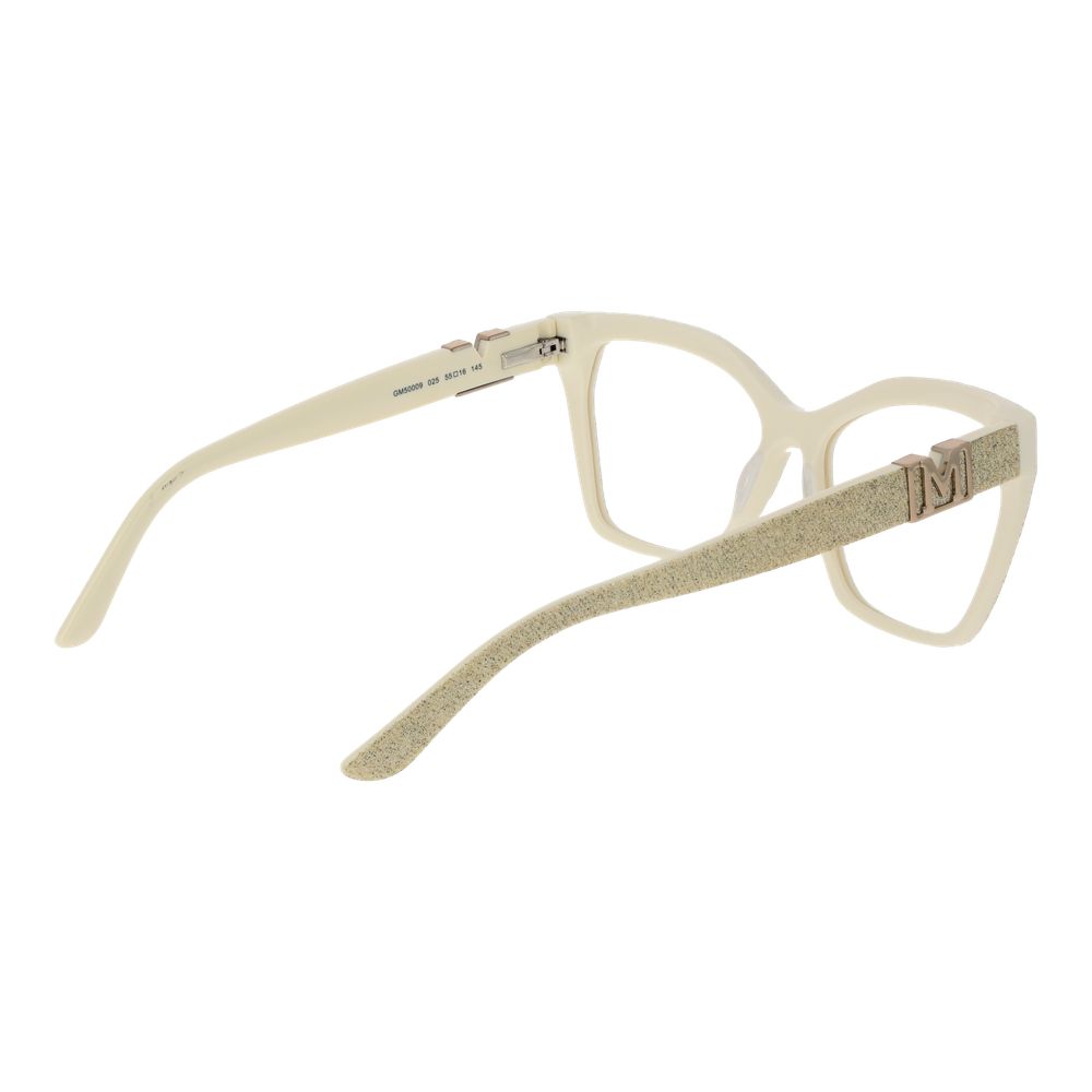 Eyeglasses Frames by Marciano by Guess for women in acetate and gold showcases an refined full-frame frame design featuring a sophisticated gold coloured frame for an refined and refined aesthetic.