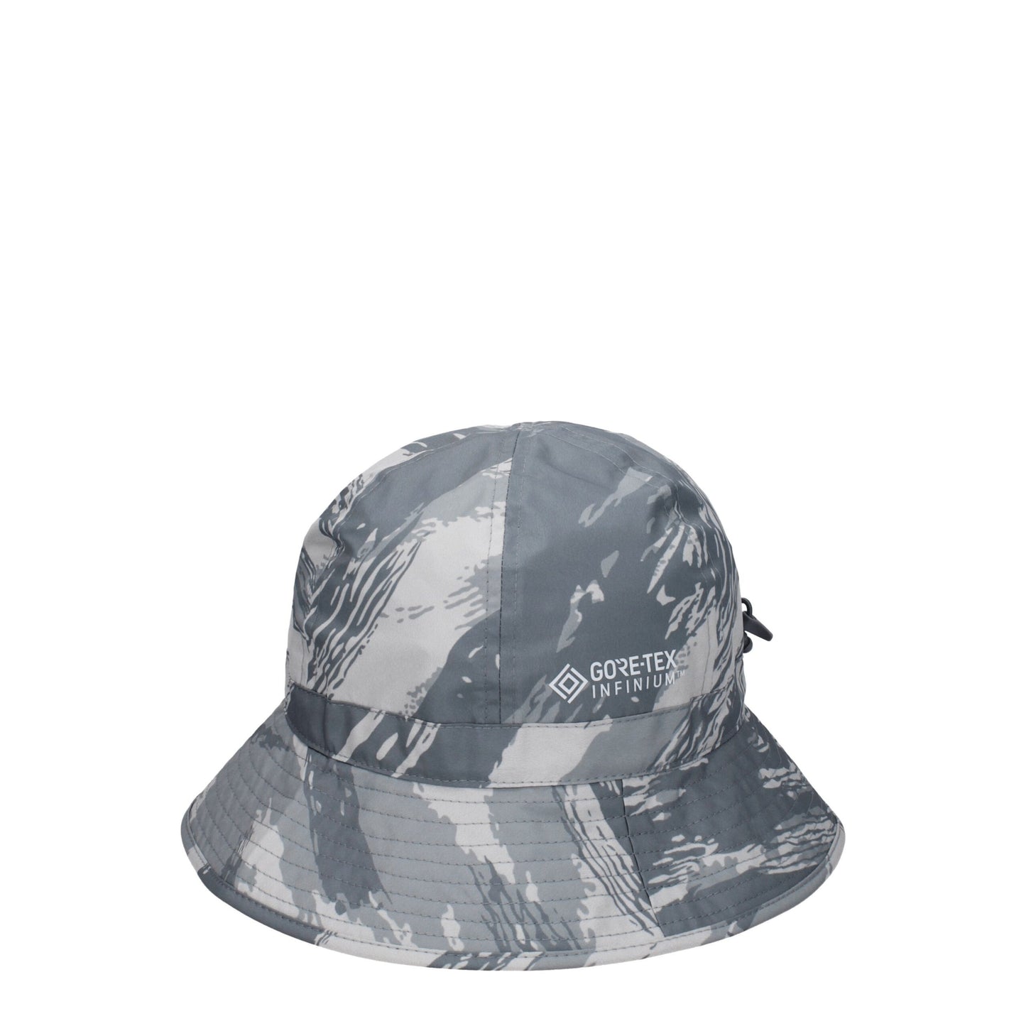 Bucket Hat by Moncler for women in polyester gray features an effortless chic silhouette from the Polyester Bucket Hat collection, showcasing a effortless chic design that offers a refined and effortless chic fit.