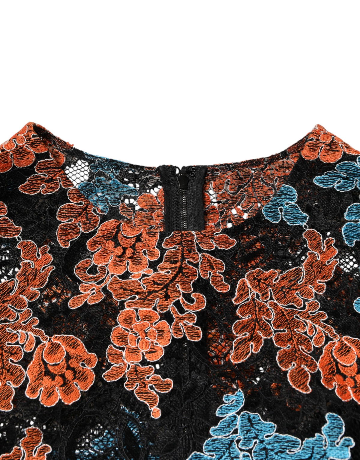 Dolce & Gabbana Women's Shift Slip Cotton Polyester Silk & Viscose Mini Dress - Multicolor Floral