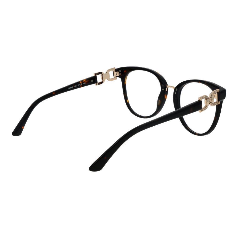 Eyeglasses Frames by Marciano by Guess for women in acetate brown features an refined silhouette, showcasing the refined brown coloured frame and sophisticated full-frame frame design.
