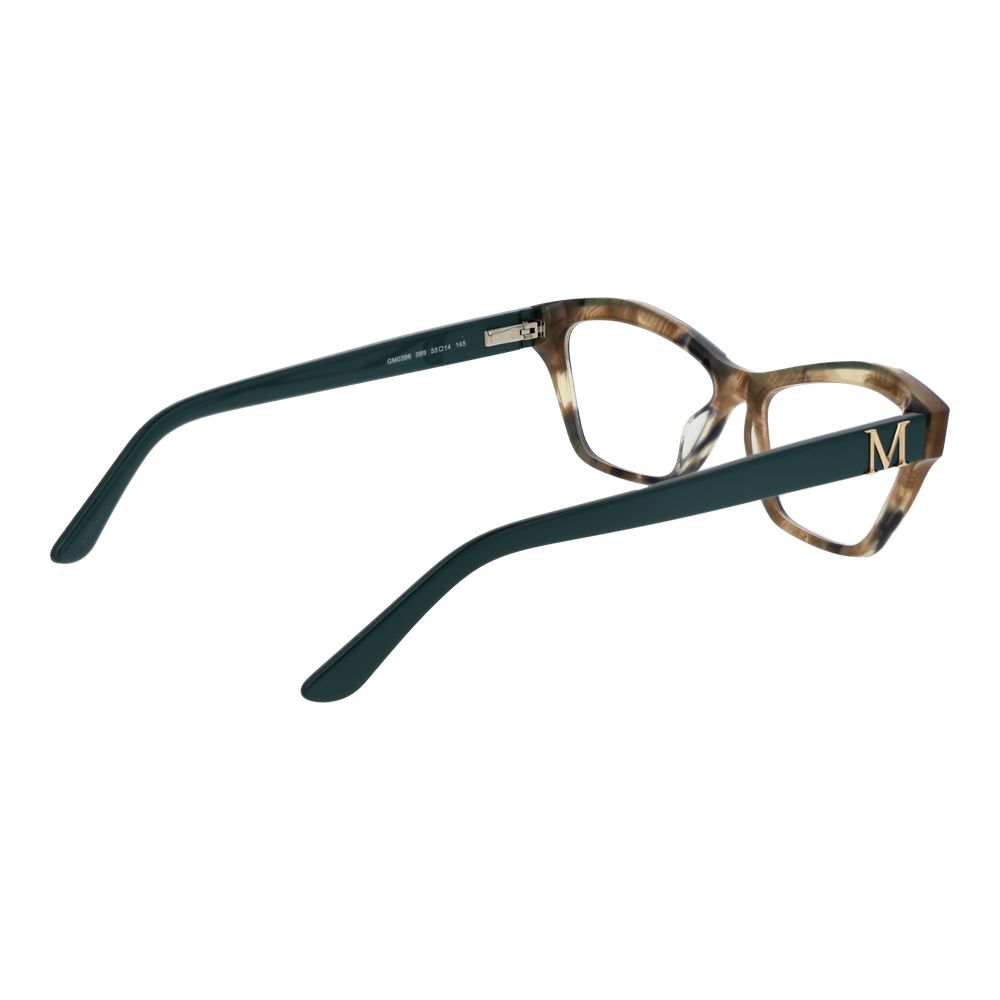 Eyeglasses Frames by Marciano by Guess for women in acetate multicolor features an refined silhouette, showcasing a sophisticated multicolor coloured frame and refined full-frame frame design for a refined look.