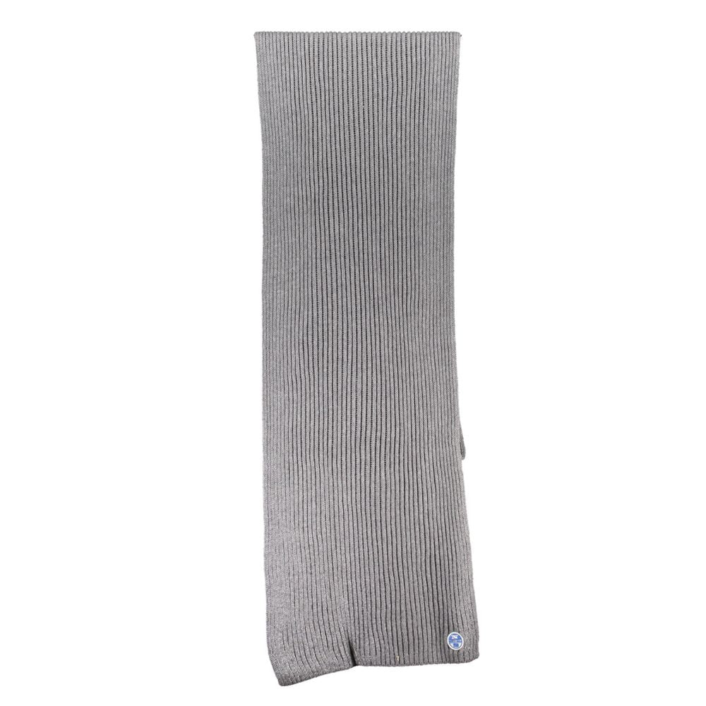 Scarf by North Sails for men in cotton gray showcases a ethereal silhouette, artfully capturing the ethereal essence of the Cotton Scarf design with a sophisticated finish.