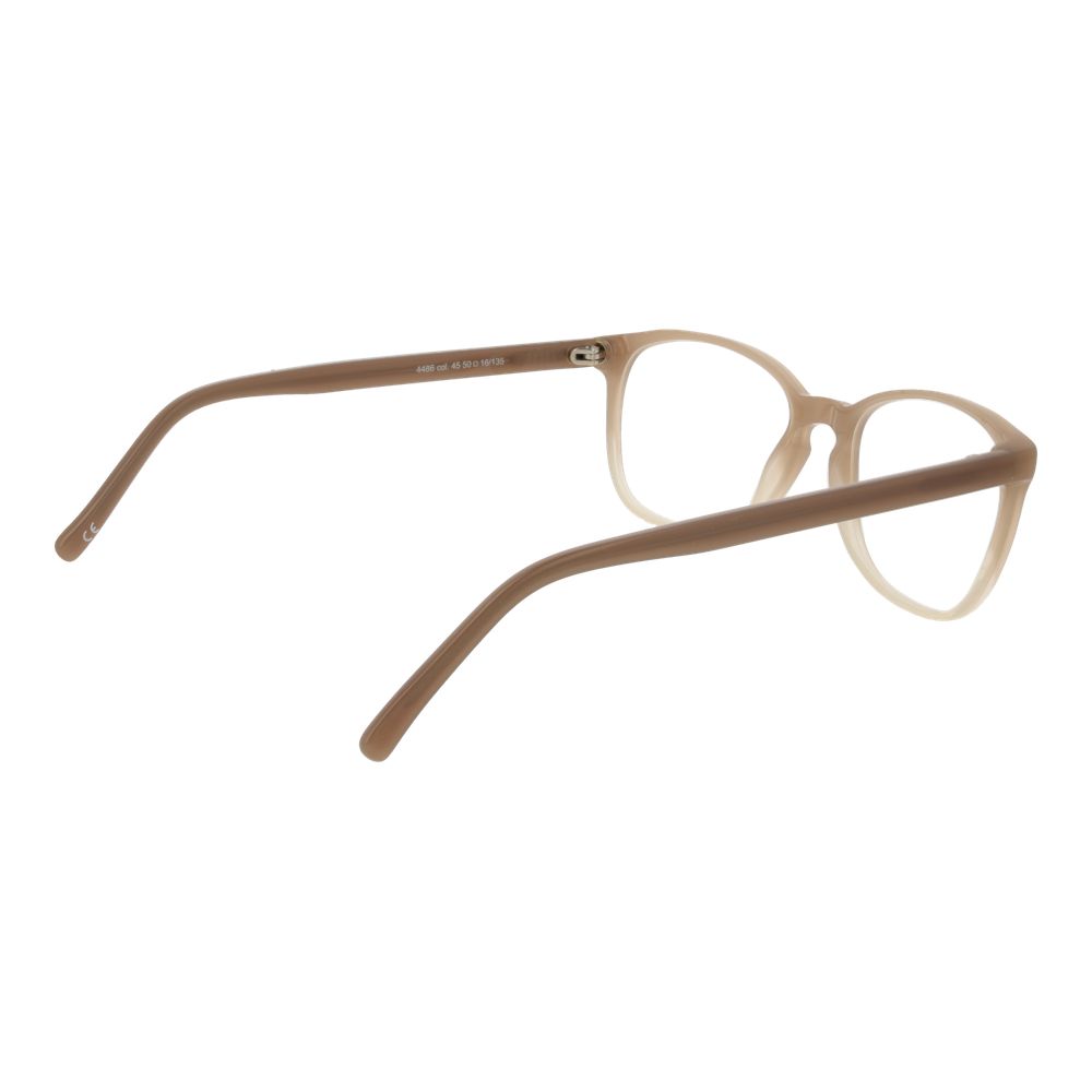 Eyeglasses Frames by Andy Wolf for unisex in acetate brown features an refined silhouette, showcasing the refined brown coloured frame and sophisticated full-frame frame design.
