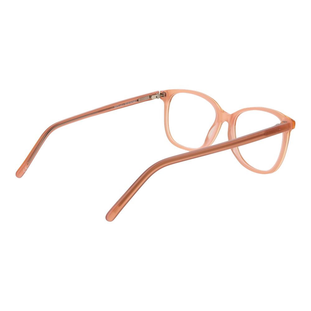 Eyeglasses Frames by Andy Wolf for unisex in acetate pink features an refined silhouette, showcasing the refined rose coloured frame and sophisticated full-frame frame design.