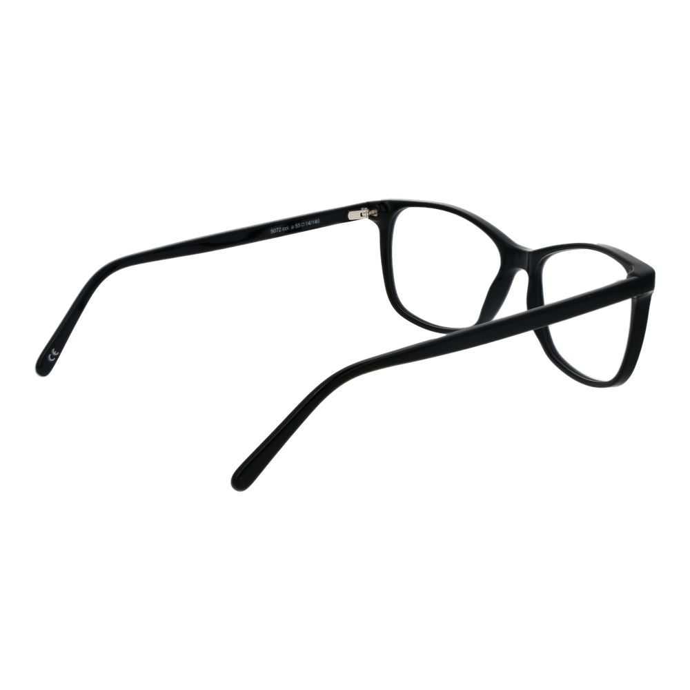 Eyeglasses Frames by Andy Wolf for unisex in acetate black features a refined silhouette, showcasing a refined black coloured frame and full-frame frame design for a sophisticated, premium look.