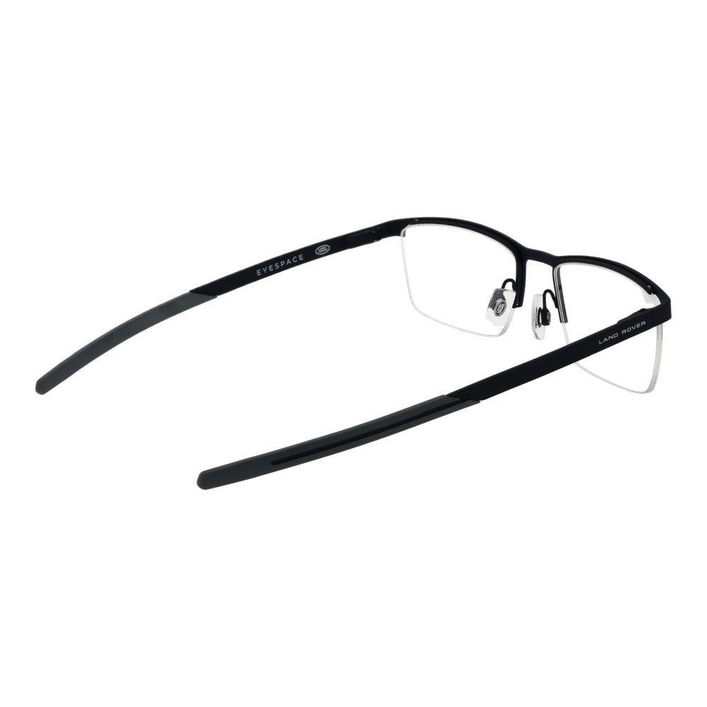 Eyeglasses Frames by Land Rover for men in acetate and blue showcases an refined half-frame frame design featuring a sophisticated blue coloured frame for an refined and refined aesthetic.