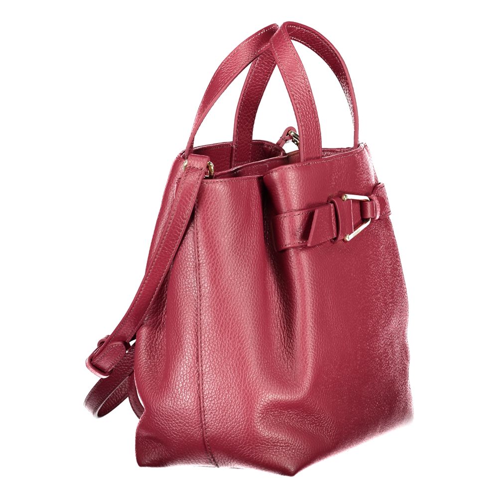 Satchel Handbag by Coccinelle for women in grained leather gold & purple features a exquisite silhouette, showcasing a secure zipper and exquisite built-in-compartments with versatile shoulder-strap, adjustable-strap & detachable-strap for a exquisite finish.