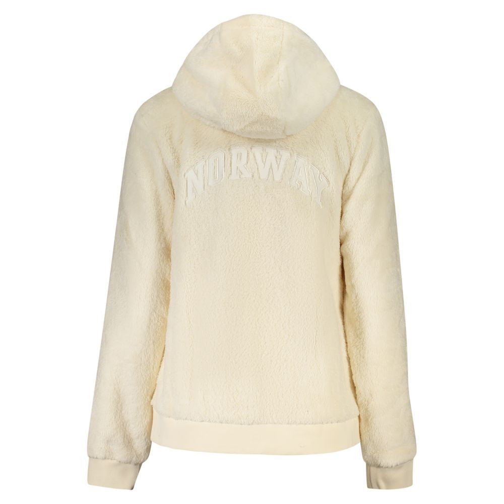 Norway 1963 Crisp Grace Women's Polyester Hooded Jacket - White
