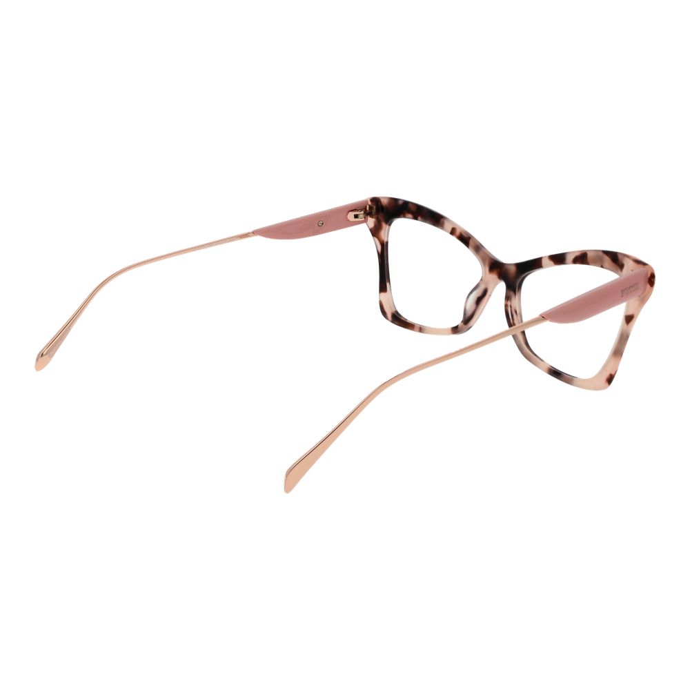 Eyeglasses Frames by Emilio Pucci for women in multicolor features an refined silhouette, showcasing a sophisticated multicolor coloured frame and refined full-frame frame design for a refined look.