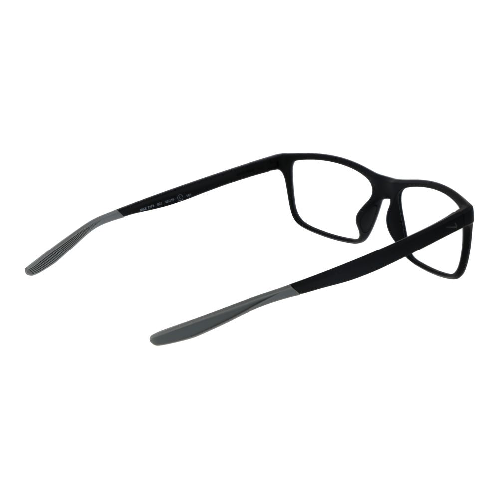 Eyeglasses Frames by Nike for men in stainless steel black features a refined silhouette, showcasing a refined black coloured frame and full-frame frame design for a sophisticated, premium look.