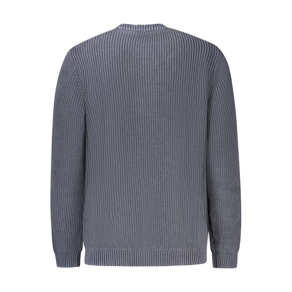 Sweatshirt by Pepe Jeans for men in cotton blue presents a smart casual silhouette, featuring a smart casual and for a sophisticated look.