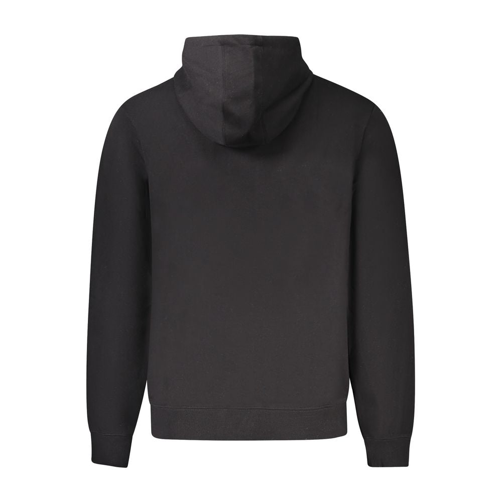 Hooded Sweatshirt Hoodie by Guess Jeans for men in organic cotton black & print features a edgy silhouette, detailed with a edgy and for a refined finish.