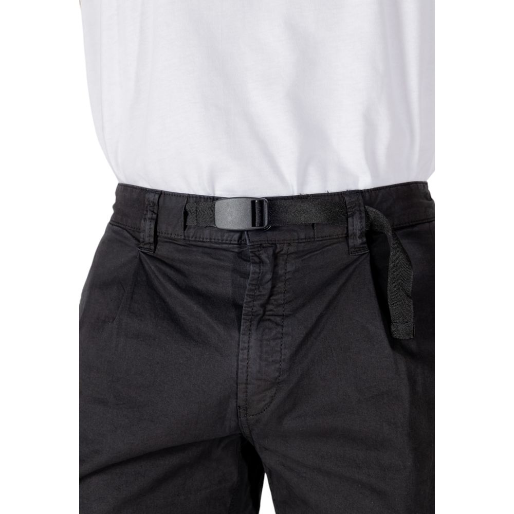 Hugo Boss Men's Stretch Cotton Bermuda Shorts - Black